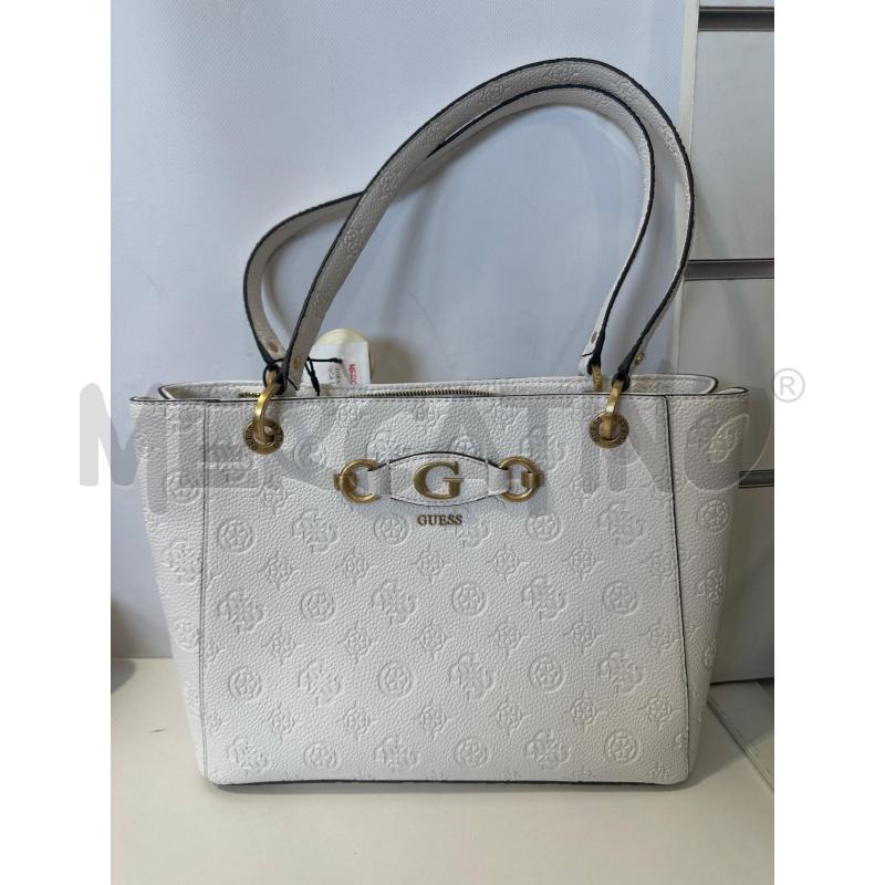 BORSA DONNA GUESS BIANCA DETT DORATI | Mercatino dell'Usato San giovanni teatino 1