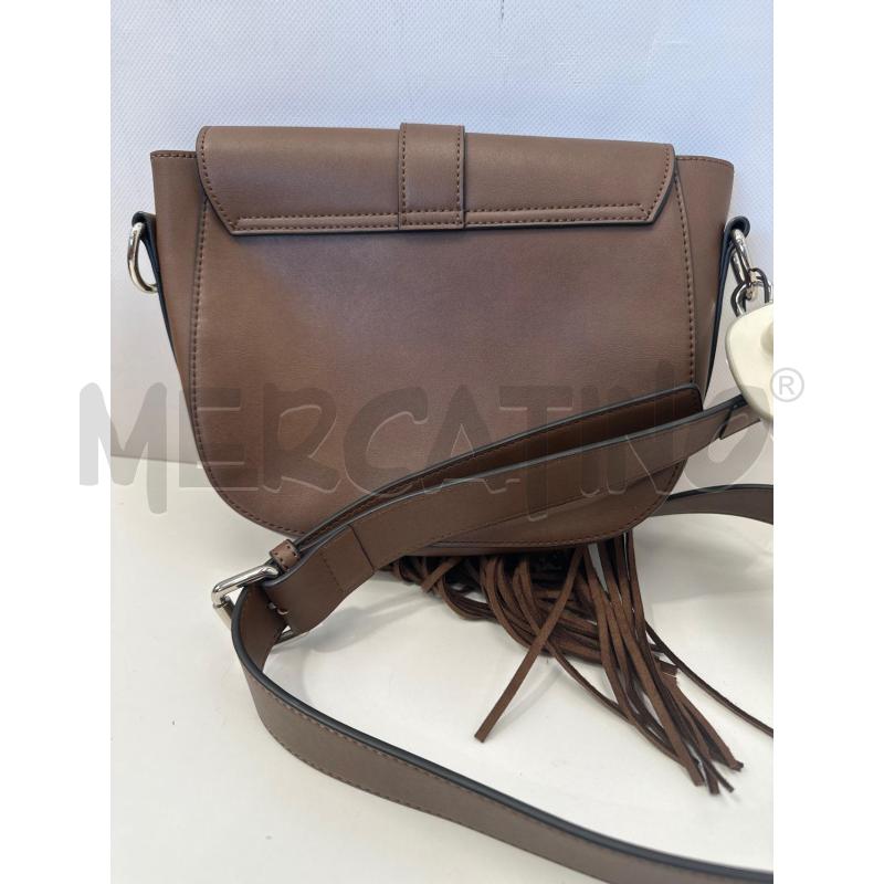 BORSA DONNA INTREND MARRONE FRANGE  | Mercatino dell'Usato San giovanni teatino 3