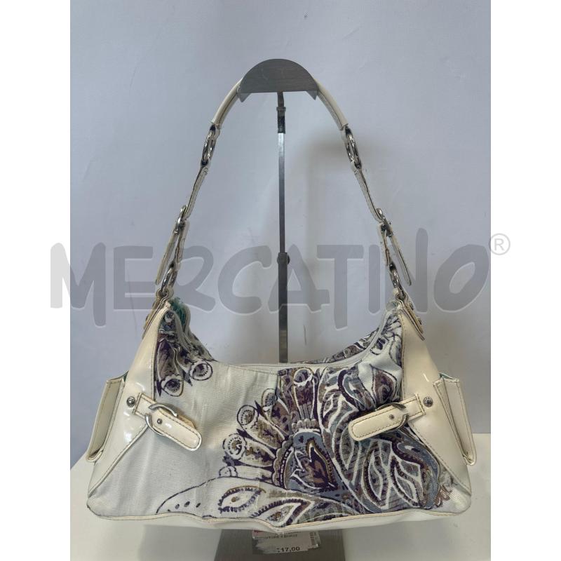 BORSA DONNA JUST CAVALLI BIANCA | Mercatino dell'Usato San giovanni teatino 1