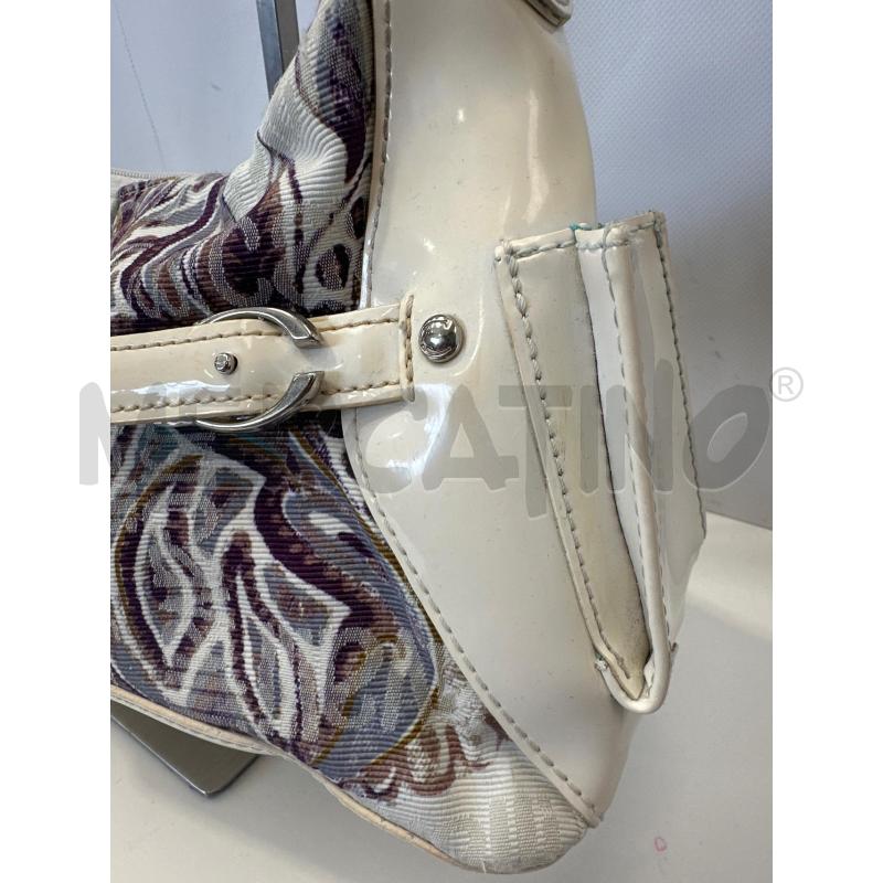 BORSA DONNA JUST CAVALLI BIANCA | Mercatino dell'Usato San giovanni teatino 3