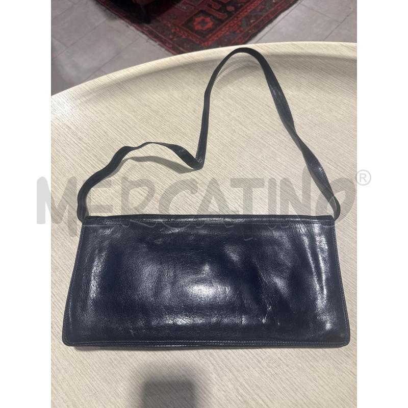 BORSA DONNA LUNGA BLU PELLE | Mercatino dell'Usato San giovanni teatino 2