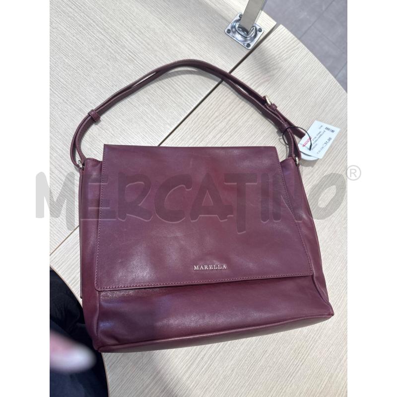 BORSA DONNA MARELLA BORDEAUX  | Mercatino dell'Usato San giovanni teatino 1