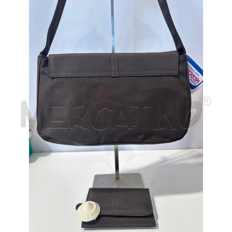 BORSA DONNA MARELLA MARRONE +PORTAFOGLIO | Mercatino dell'Usato San giovanni teatino 4
