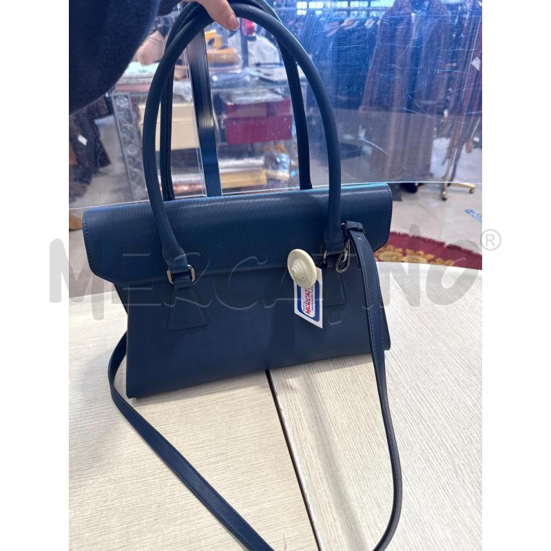 BORSA DONNA MARINA RINALDI BLU | Mercatino dell'Usato San giovanni teatino 1