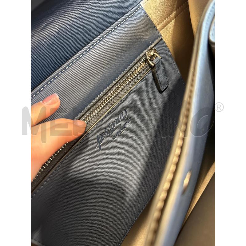 BORSA DONNA MARINA RINALDI BLU | Mercatino dell'Usato San giovanni teatino 3