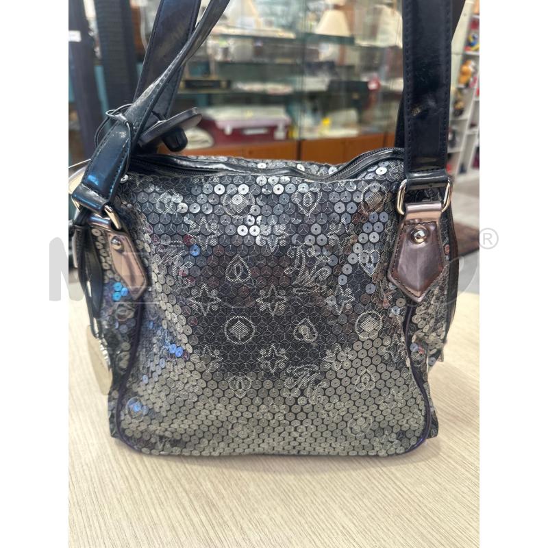 BORSA DONNA MATTIOLO JEANS NERA PALLETTES  | Mercatino dell'Usato San giovanni teatino 3