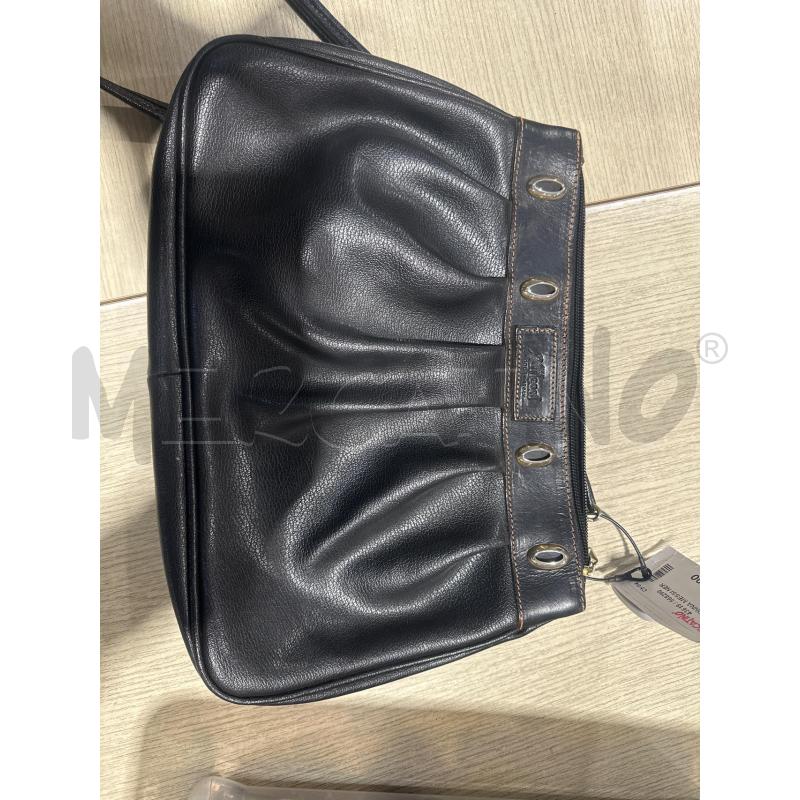 BORSA DONNA MESSI NERA PELLE | Mercatino dell'Usato San giovanni teatino 1