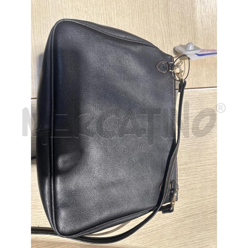 BORSA DONNA MESSI NERA PELLE | Mercatino dell'Usato San giovanni teatino 2