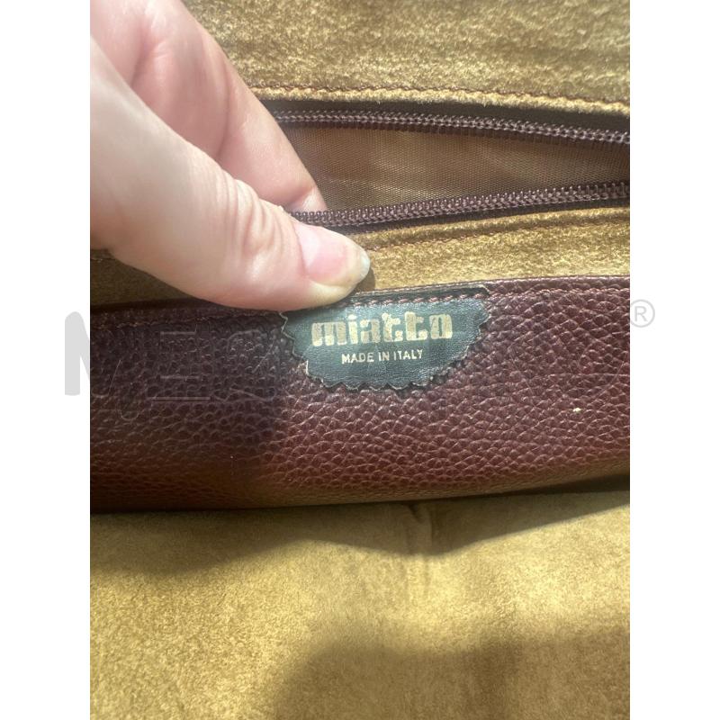 BORSA DONNA MIATTO MARERONE  | Mercatino dell'Usato San giovanni teatino 2