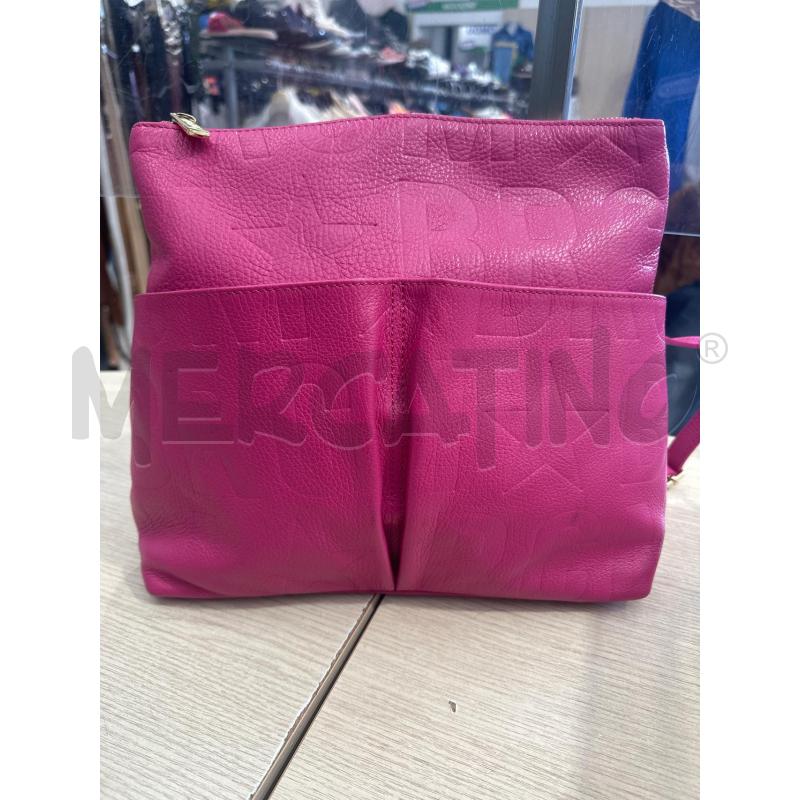 BORSA DONNA M BRC FUCSIA PELLE  | Mercatino dell'Usato San giovanni teatino 1