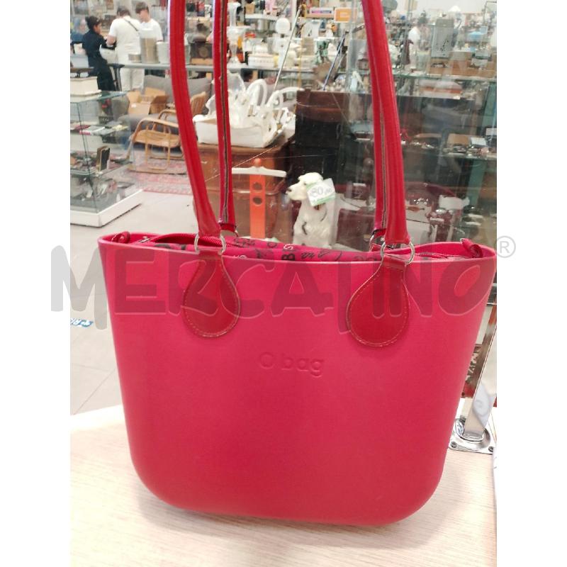 BORSA DONNA OBAG ROSSA CON ACCESSORI | Mercatino dell'Usato San giovanni teatino 1