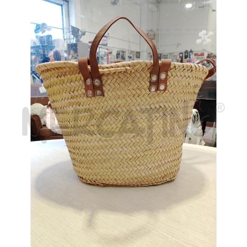 BORSA DONNA PAGLIA DOPPIA M | Mercatino dell'Usato San giovanni teatino 1