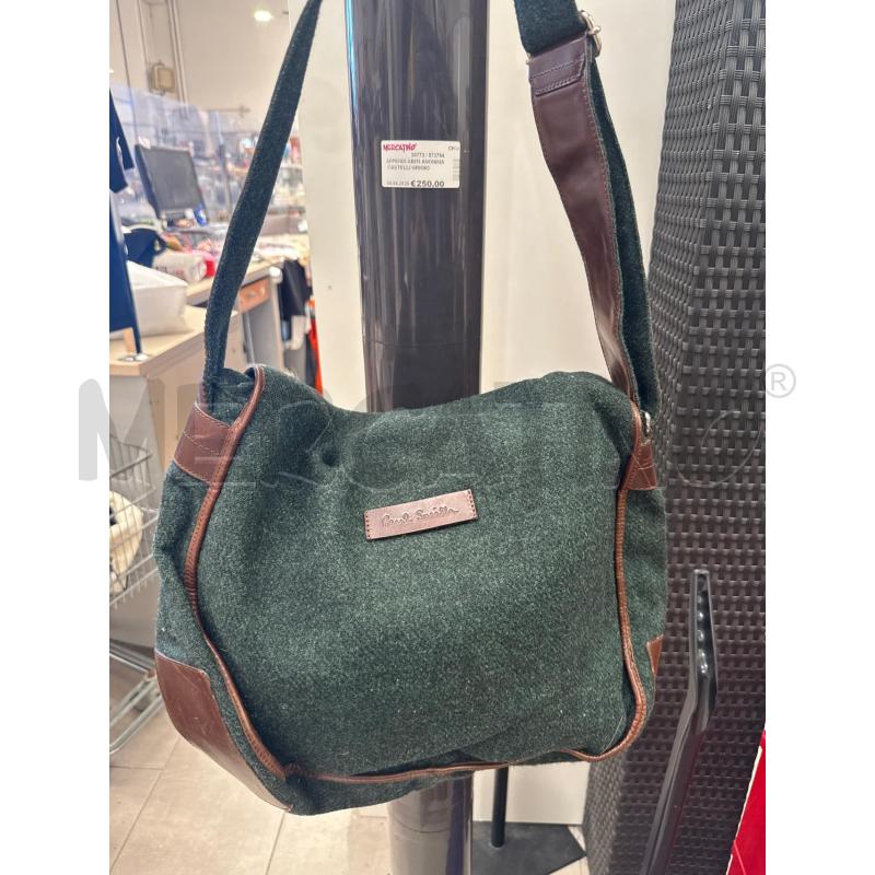 BORSA DONNA PAUL SMITH TWEED VERDE | Mercatino dell'Usato San giovanni teatino 2