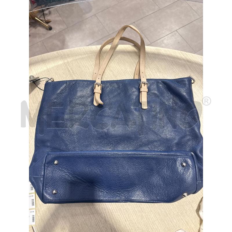 BORSA DONNA PELLE BLU  | Mercatino dell'Usato San giovanni teatino 2