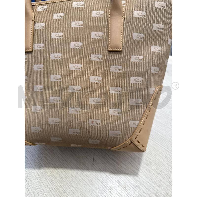 BORSA DONNA PIERRE CARDIN BEIGE  | Mercatino dell'Usato San giovanni teatino 4