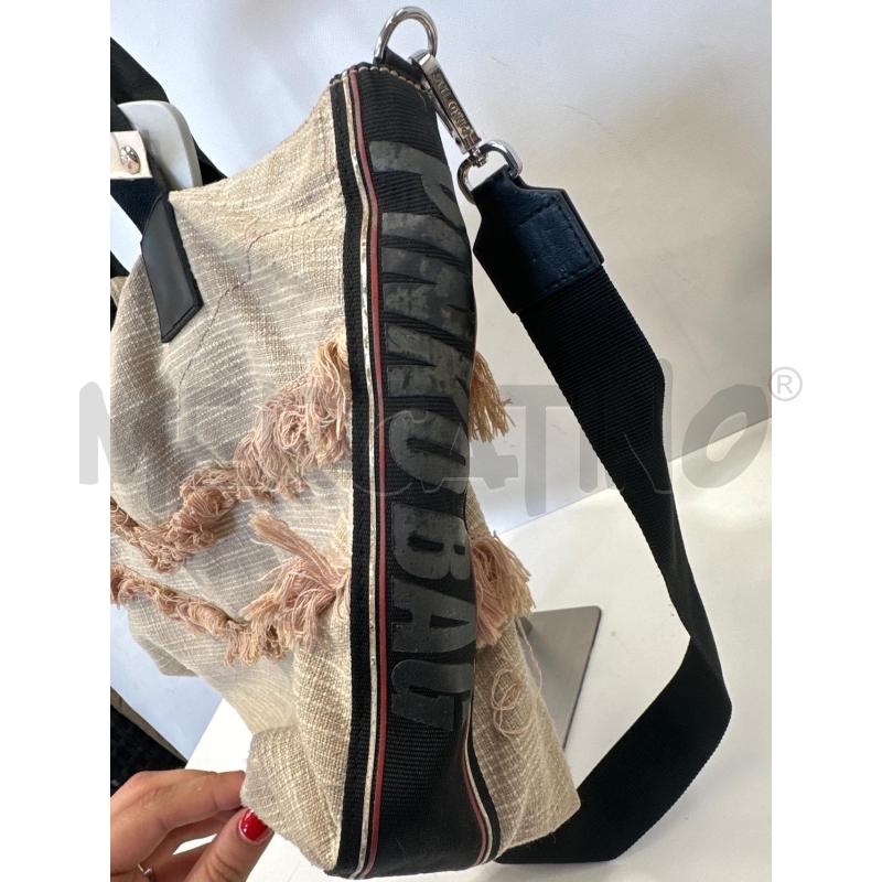 BORSA DONNA PINKO BAG BEIGE FRANGE | Mercatino dell'Usato San giovanni teatino 3