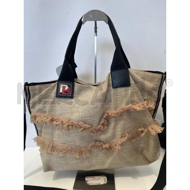 BORSA DONNA PINKO BAG BEIGE FRANGE | Mercatino dell'Usato San giovanni teatino 4