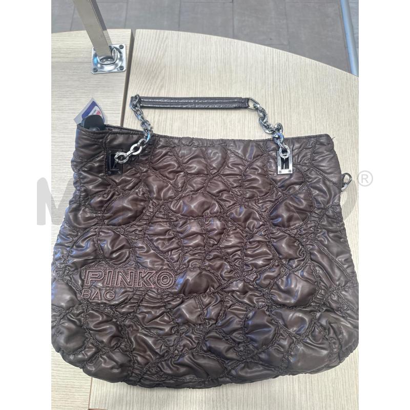 BORSA DONNA PINKO BAG BMARRONE | Mercatino dell'Usato San giovanni teatino 1