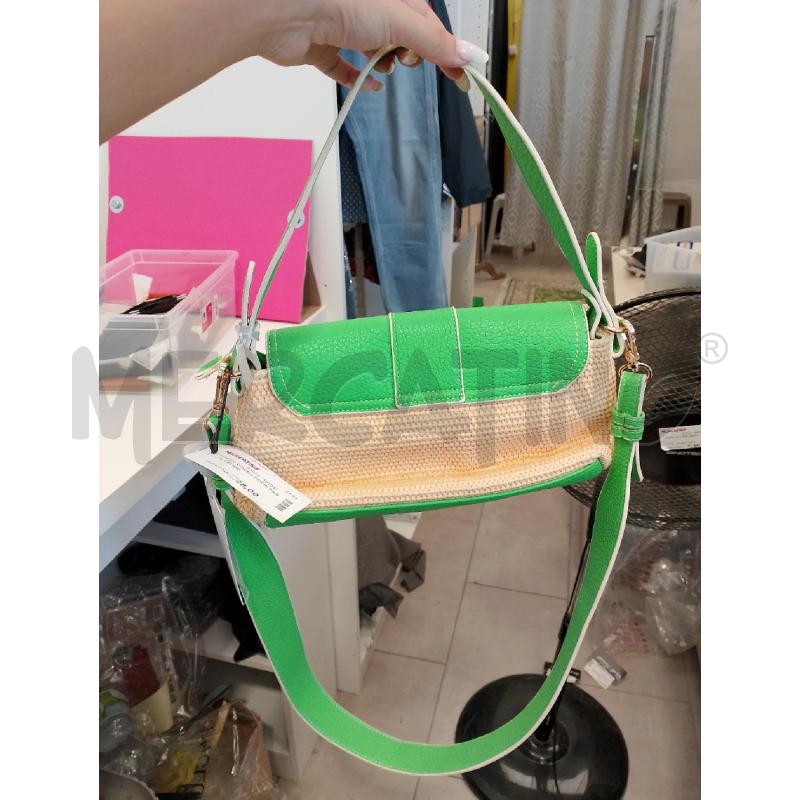 BORSA DONNA POTRI PAGLIA VERDE | Mercatino dell'Usato San giovanni teatino 2