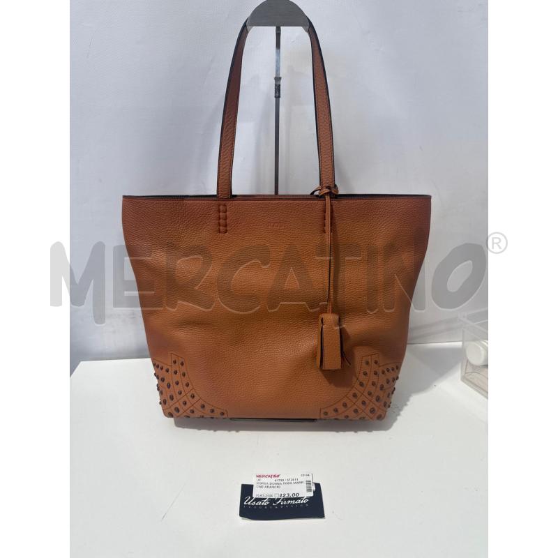 BORSA DONNA TODS MARRONE ARANCIO | Mercatino dell'Usato San giovanni teatino 1