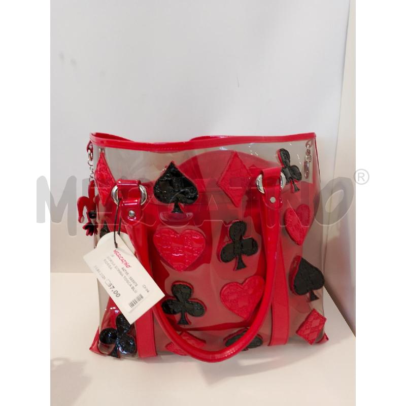BORSA DONNA TOSCA BLU ROSSA  | Mercatino dell'Usato San giovanni teatino 1