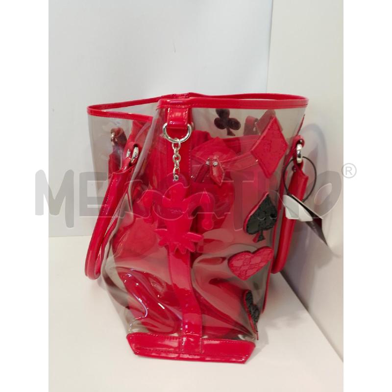 BORSA DONNA TOSCA BLU ROSSA  | Mercatino dell'Usato San giovanni teatino 2