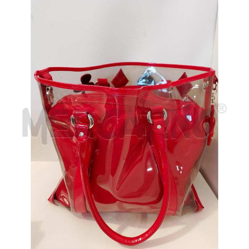 BORSA DONNA TOSCA BLU ROSSA  | Mercatino dell'Usato San giovanni teatino 3