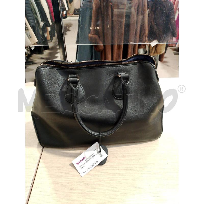 BORSA DONNA VIA ROMA NERA | Mercatino dell'Usato San giovanni teatino 2