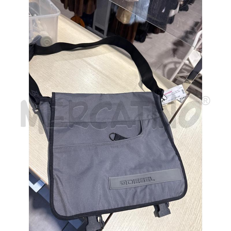 BORSA UOMO DIESEL GRIGIA | Mercatino dell'Usato San giovanni teatino 1