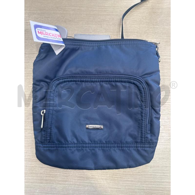 BORSELLO SAMSONITE BLU | Mercatino dell'Usato San giovanni teatino 1