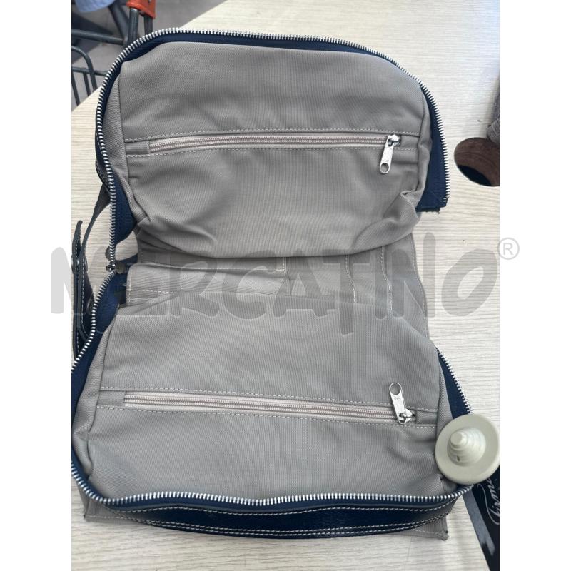 BORSELLO UOMO FERRE BEIGE BLU | Mercatino dell'Usato San giovanni teatino 3