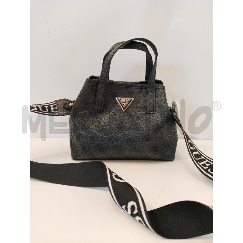 BORSETTA DONNA GUESS NERA | Mercatino dell'Usato San giovanni teatino 1
