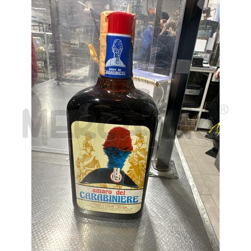 BOTTIGLIA AMARO DEL CARABINIERE | Mercatino dell'Usato San giovanni teatino 1