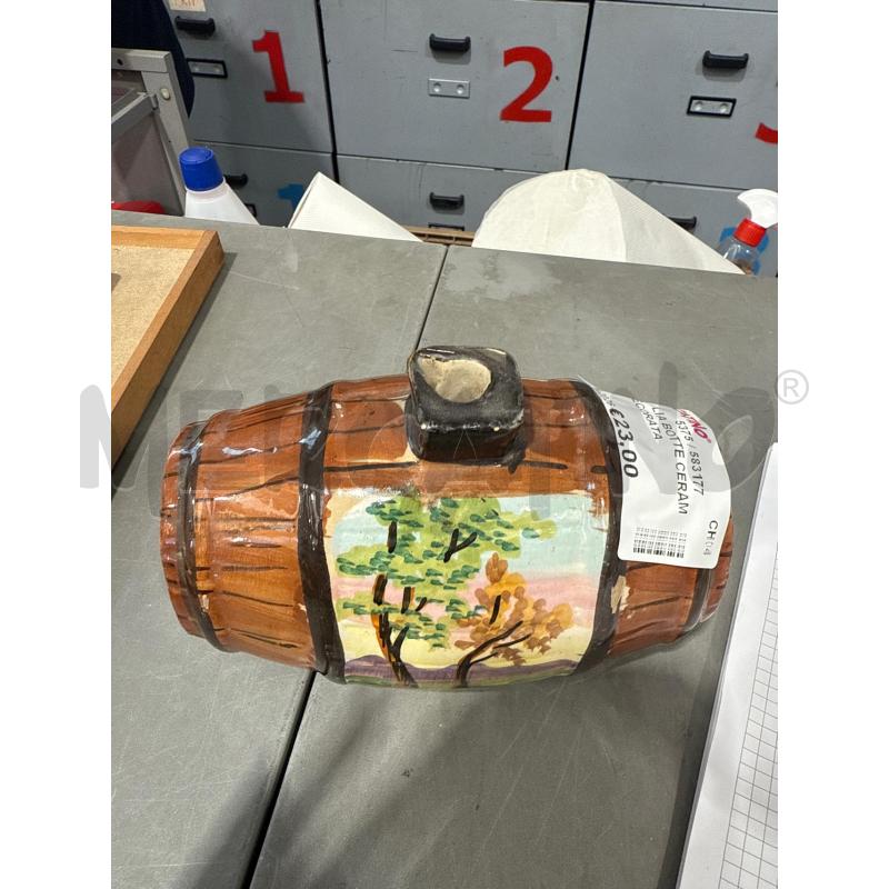 BOTTIGLIA BOTTE CERAMICA DECORATA | Mercatino dell'Usato San giovanni teatino 1