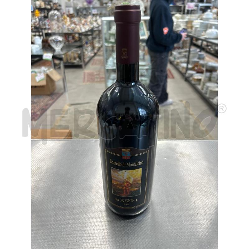 BOTTIGLIA BRUNELLO DI MONTALCINO 2002 | Mercatino dell'Usato San giovanni teatino 1