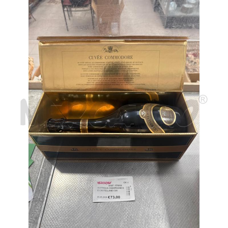 BOTTIGLIA CHAMPAGNE DE CASTELLANE CUVEE COMMODORE | Mercatino dell'Usato San giovanni teatino 1