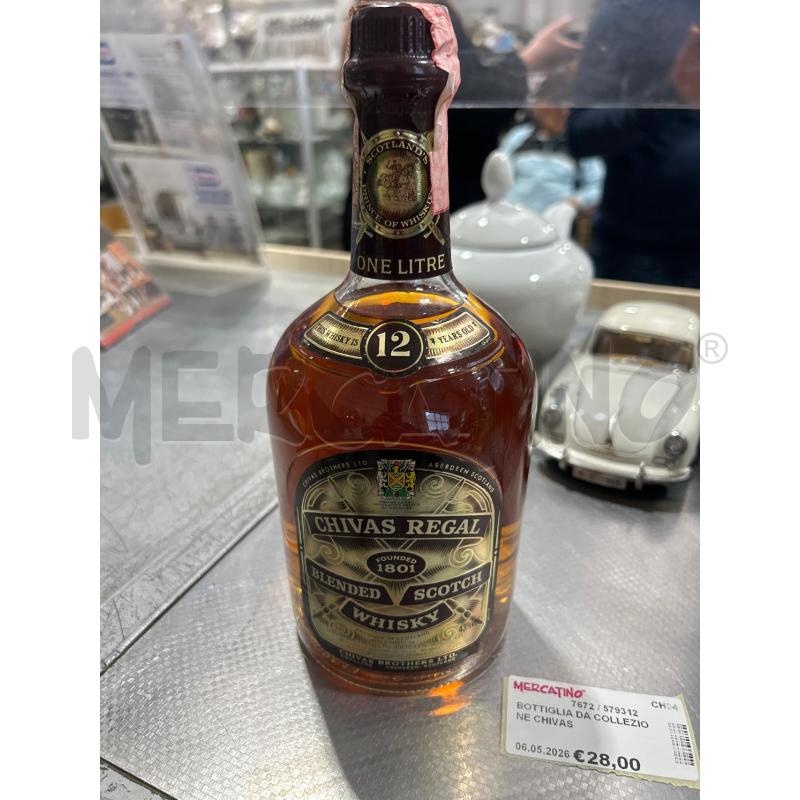 BOTTIGLIA DA COLLEZIONE CHIVAS | Mercatino dell'Usato San giovanni teatino 1