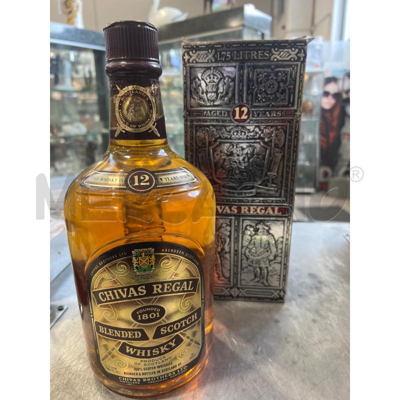 BOTTIGLIA DA COLLEZIONE CIVAS REGAL 1,75LT 12 YEARS | Mercatino dell'Usato San giovanni teatino 2