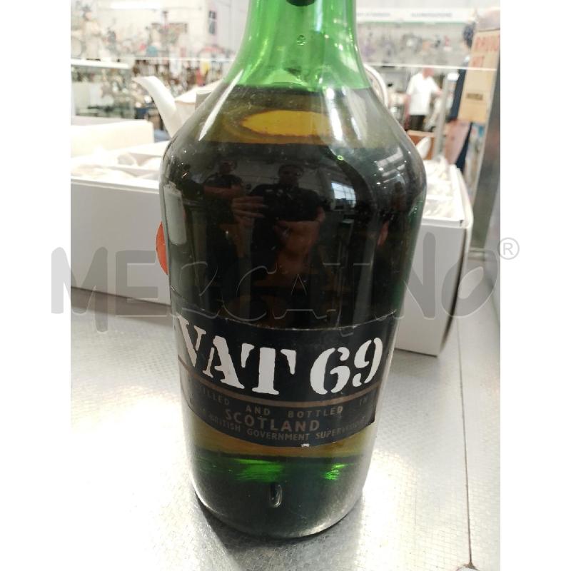 BOTTIGLIA DA COLLEZIONE VAT 69 SCOTCH 1 LITRO  | Mercatino dell'Usato San giovanni teatino 2