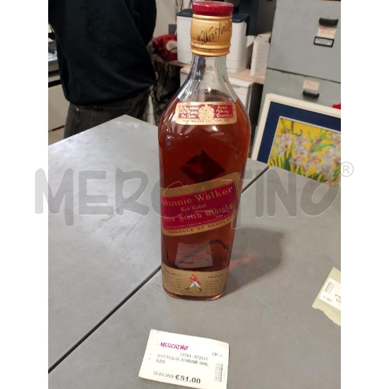BOTTIGLIA JOHNNIE WALKER | Mercatino dell'Usato San giovanni teatino 1