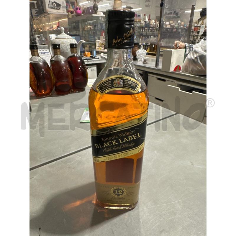 BOTTIGLIA WHISKY BLACK LABEL  | Mercatino dell'Usato San giovanni teatino 1