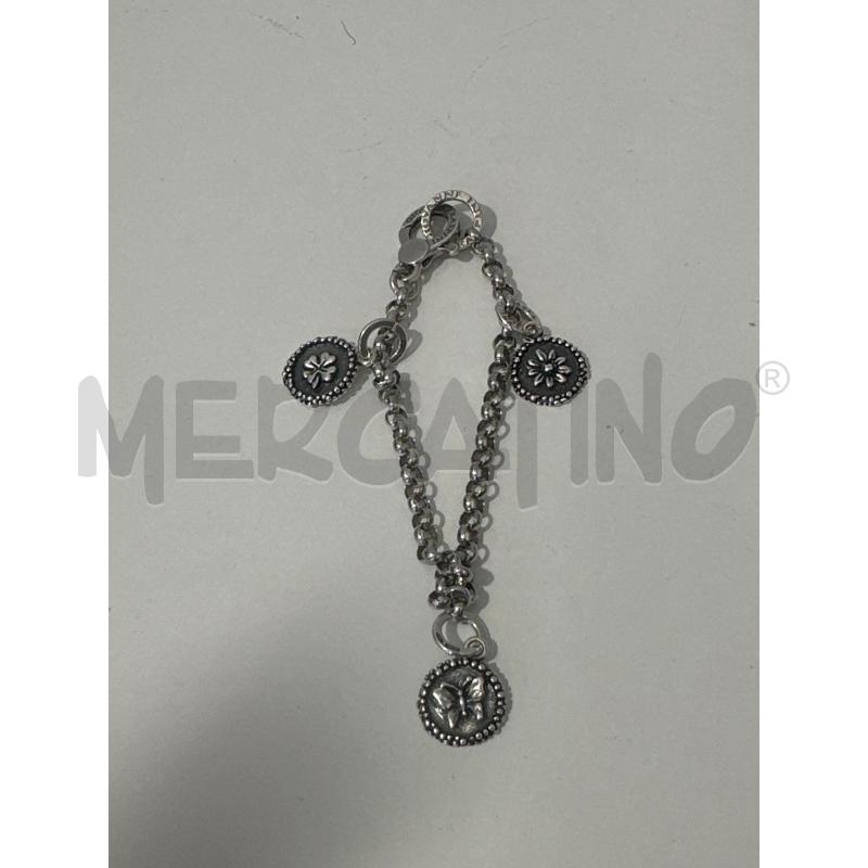 BRACCIALETTO GIOVANNI RASPINI CIONDOLI FIORI | Mercatino dell'Usato San giovanni teatino 1