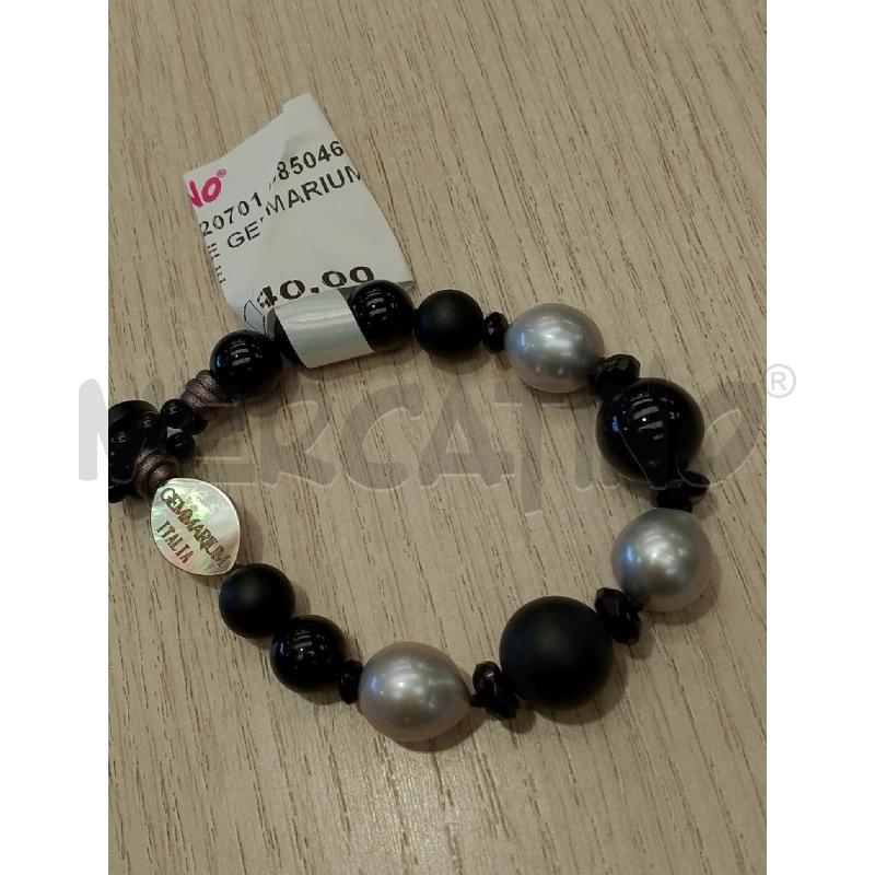 BRACCIALE GEMMARIUM SFERE NERE  | Mercatino dell'Usato San giovanni teatino 3