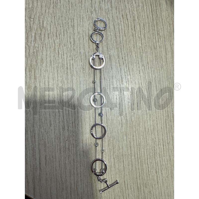 BRACCIALE SWAROVSKI CERCHI ARGENTATI | Mercatino dell'Usato San giovanni teatino 2