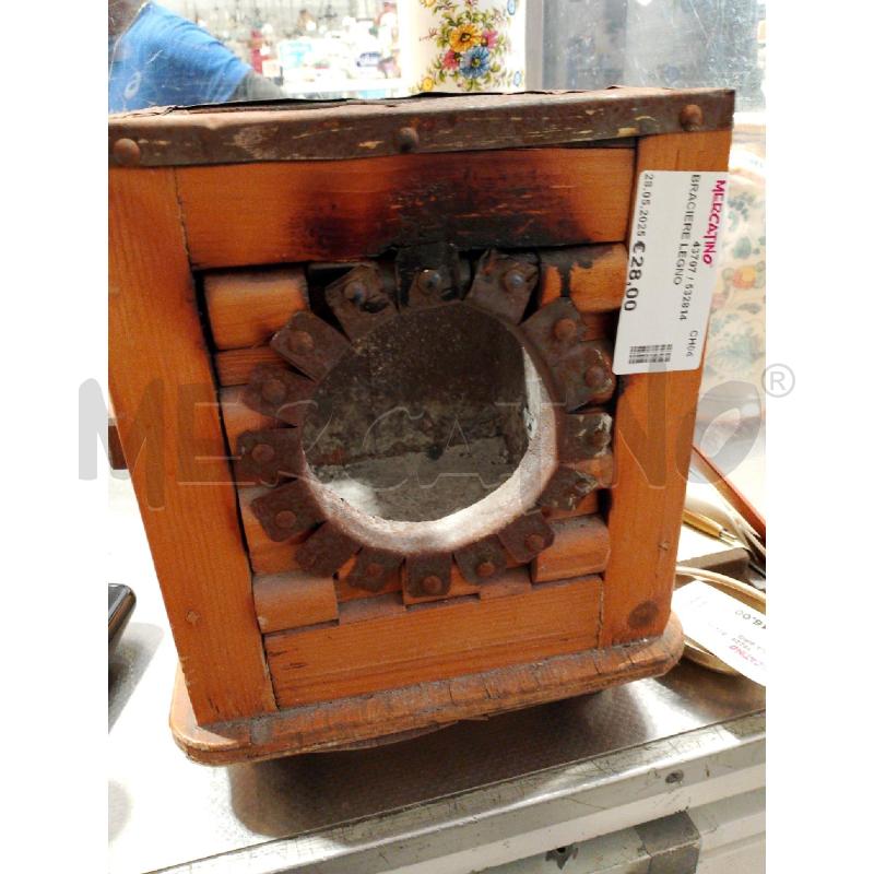 BRACIERE LEGNO | Mercatino dell'Usato San giovanni teatino 1