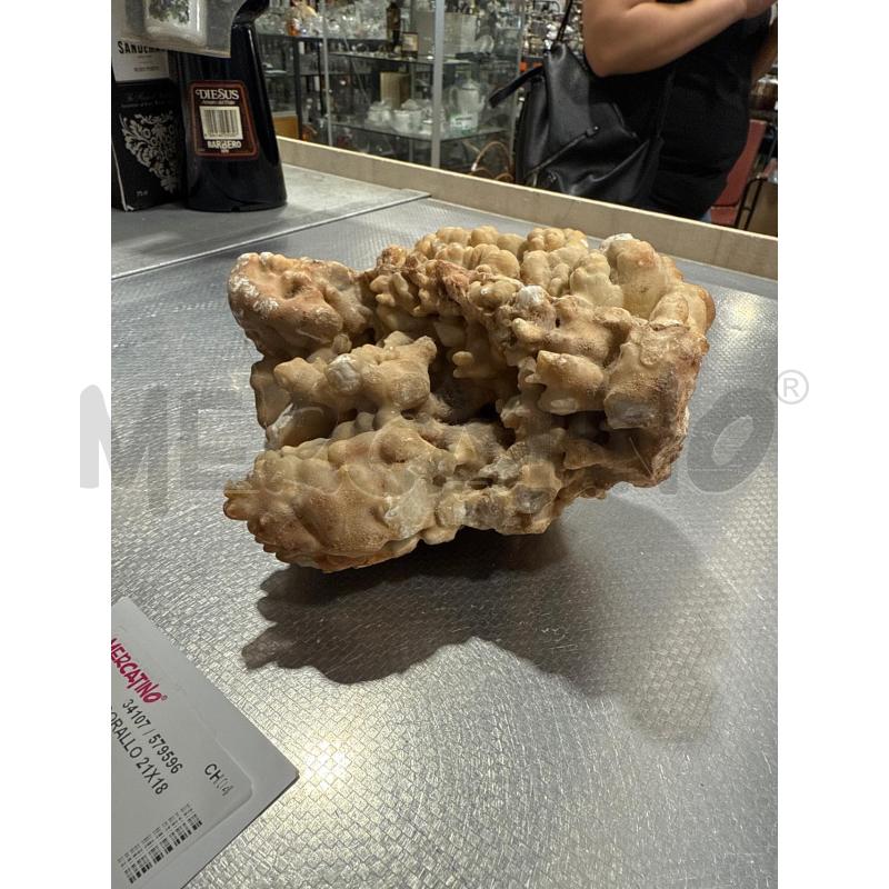 CALCITE CORALLO 21X18CM H9CM | Mercatino dell'Usato San giovanni teatino 2