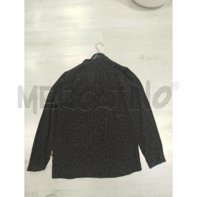 CAMICIA DONNA ATOS LOMBARDINI GRIGIA LEOPARDATA | Mercatino dell'Usato San giovanni teatino 2
