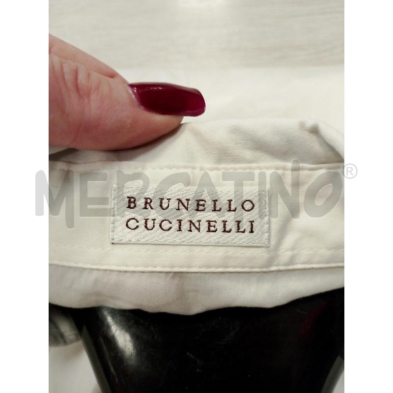 CAMICIA DONNA BRUNELLO CUCINELLI BIANCA TG S | Mercatino dell'Usato San giovanni teatino 2