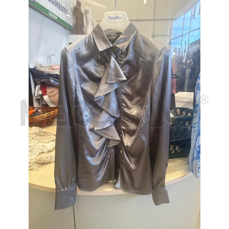 CAMICIA DONNA CAMOMILLA GRIGIA LUCIDA | Mercatino dell'Usato San giovanni teatino 1