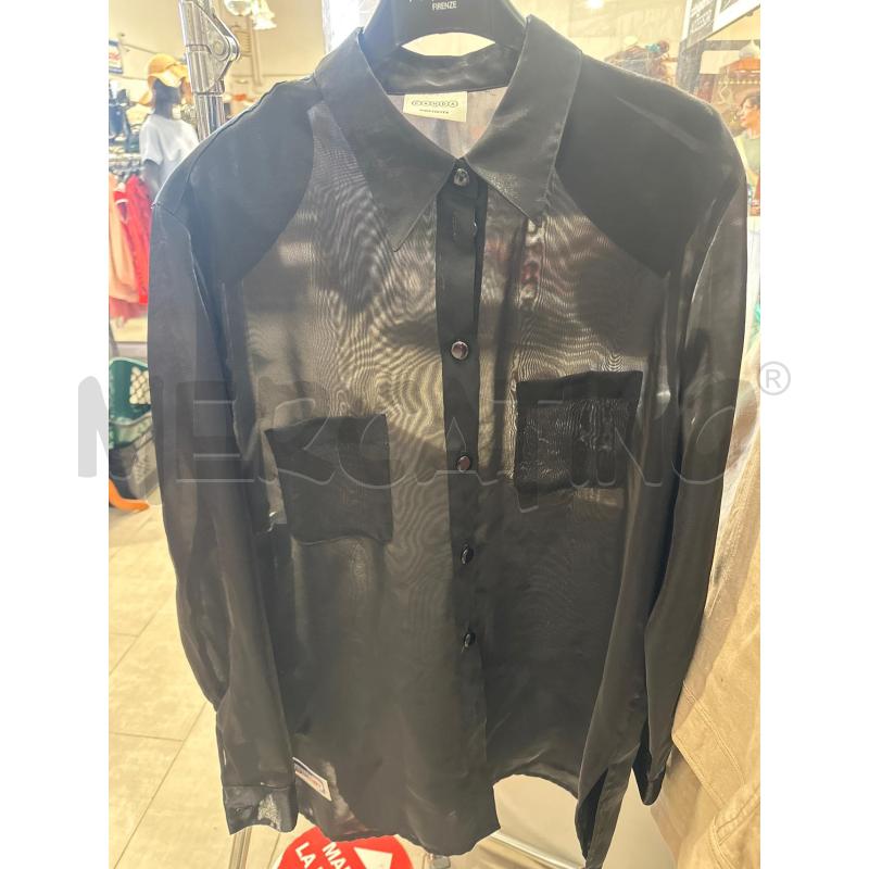 CAMICIA DONNA CANDA NERA VELATA | Mercatino dell'Usato San giovanni teatino 1